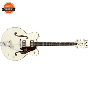 Gretsch G6136T-RF Richard Fortus Signature Falcon Center Block with String-Thru Bigsby Vintage Whitey󒍐Yizyz