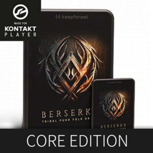 KEEPFOREST/BERSERKR CORE: TRIBAL PUNK FOLK DRUMSyIC[izy݌ɂz