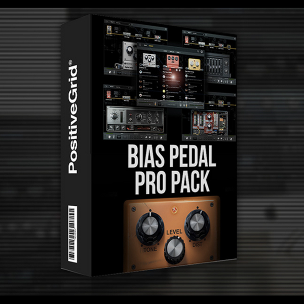 BIASエフェクトシリーズを一つのパッケージに Positive Grid/BIAS Pedal Pro Pack【オンライン納品】
