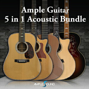 AMPLE SOUND/AMPLE GUITAR 5 IN 1 ACOUSTIC BUNDLE�y�I�����C���[�i�z�y�݌ɂ���z
