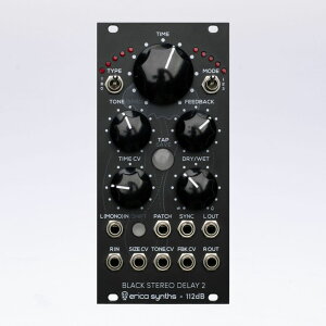 Erica Synths/Black Stereo Delay2【お取り寄せ商品】【WTG】