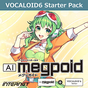 INTERNET/VOCALOID6 Starter Pack AI MegpoidyIC[izy݌ɂz