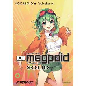 INTERNET/VOCALOID6 Voicebank AI Megpoid SOLIDyIC[izy݌ɂz