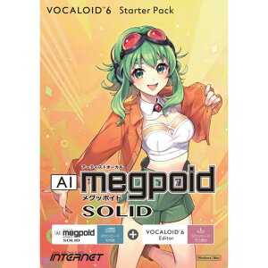 INTERNET/VOCALOID6 Starter Pack AI Megpoid SOLIDyIC[izy݌ɂz
