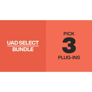 UNIVERSAL AUDIO/UAD Select 3 Bundle�y�I�����C���[�i�z�y�݌ɂ���z