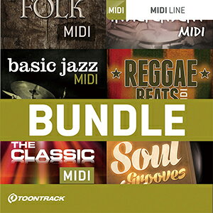 TOONTRACK/DRUM 6MIDI - INDIE & VINTAGEy`12/08 ԌLy[zyIC[izy݌ɂz