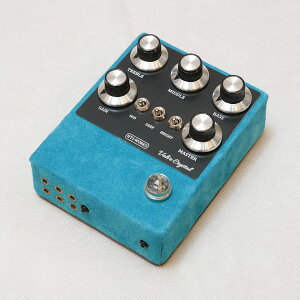 HTJ-WORKS/Valve Crystal 12AX7 Tube Preamp Black Top Light Blue Suede�y�݌ɂ���z