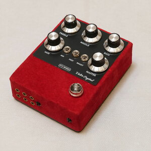 HTJ-WORKS/Valve Crystal 12AX7 Tube Preamp Black Top Dark Red Suede�y�݌ɂ���z