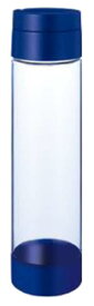 MOTTERU 水筒 クリアボトル 直飲み プラスチック スリム マイボトル おしゃれ で 便利な ハンドル 付き 550ml MO-3002-009