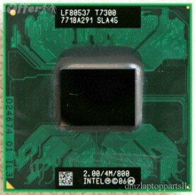 Intel Core 2 Duo Mobile T7300 Cpu 2.0/4m/800 SLA45