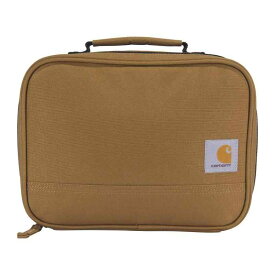 [カーハート]Carhartt Kids' Insulated SoftSided School Lunchbox, Brown Iconic 8929180107 [並行輸入品]