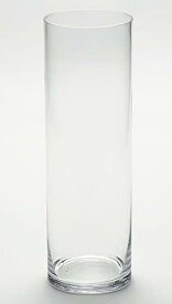 ベニーズ ガラス花瓶 BBG-039 直径13cm×高さ40cm 重量：1.16kg 円筒型 フラワーベース 花瓶 おしゃれ 透明 大型 ガラス フラワーベース 花器 シリンダー 円柱 vase