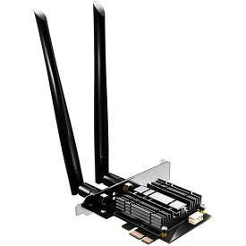 GLOTRENDS Wi-Fi 5 PCIe 無線LANカード、AC1200 内蔵Intel 7265、802.11ac、Bluetooth 4.2、WPA2、Windows 11/10（64ビット）対応