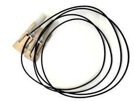 高性能6dBi 2.4GHz/5GHz 802.11a/b/g/n/ac/ax無線LANカード WIFI/Wimax/Bluetoothモジュール用アンテナ 2本セット (U.FL Cable=500mm)