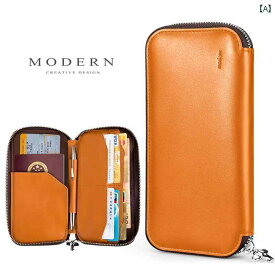 多機能バッグ カードケース 男性 レトロ ファッション カジュアル おしゃれ 綺麗 可愛い ホルダー オレンジ 黒 ネイビー