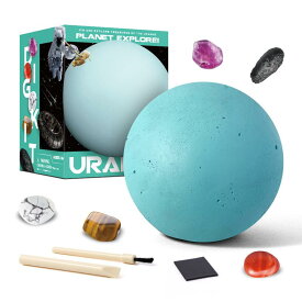 宝石のおもちゃ 太陽系 惑星 探査 天王星 掘削 鉱石 結晶 化石 考古学的 発掘 子供用 知育玩具