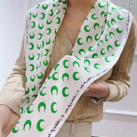 女性 スカーフ ツイル 装飾大 モンド 韓国 シルク 夏 薄い ガーゼ ヘッド 綺麗 おしゃれ 可愛い 多機能 プリント ドット