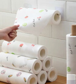 簡単 キッチン用品 雑巾 ウェット ドライ 家庭用 クリーニング キッチンペーパー ペーパータオル 使い捨て 食器 洗い 布