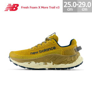 ニューバランス トレイル スニーカー フレッシュ フォーム X モア トレイル v3 MTMOR トレイルランニング シューズ New Balance Fresh Foam X More Trail v3 メンズ イエロー(AY3) 25.0-29.0cm