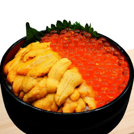 海鮮2種盛り×4人前セット三陸産 無添加 蒸しウニ×200g 天然紅鮭イクラ×200g 送料無料 小分け お祝い 内祝い お返し 即日発送 お取り寄せグルメ