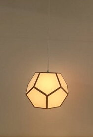 【送料無料】モダン和風LEDペンダントライト つぼみ（4.5畳用）木と和紙の優しい灯り　職人手作り 日本製　和風照明