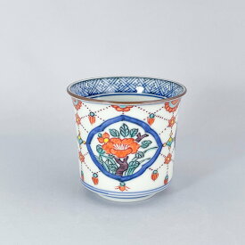 京焼 清水焼 小湯呑 瓔珞 高野昭阿弥 化粧箱入り　磁器 焼き物 京都 プレゼント 贈り物 ギフト おすすめ 贈答品 和風 風流 お祝い おもてなし 慶事 日本製 120ml 敬老 お茶