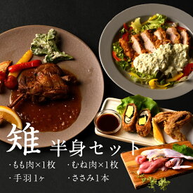 雉肉 キジ ジビエ 半身 【たしろ屋 みやざき霧島山麓雉（キジ）半身セット（約360g相当）】 鍋の具材や炭火焼き 鶏肉 宮崎名物 約360グラム 美味しい 冷凍 冷凍発送 珍しい 珍味 おつまみ 酒の肴 都城 南九州