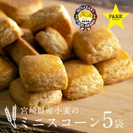 スコーン プレーン ミニスコーン 一口サイズ 宮崎県産小麦のミニスコーン5袋セット 単品 お土産 プチギフ…