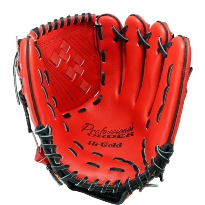 楽天市場】ハイゴールド HI GOLD 52 野球用 一般 硬式 グラブ 投手用  
