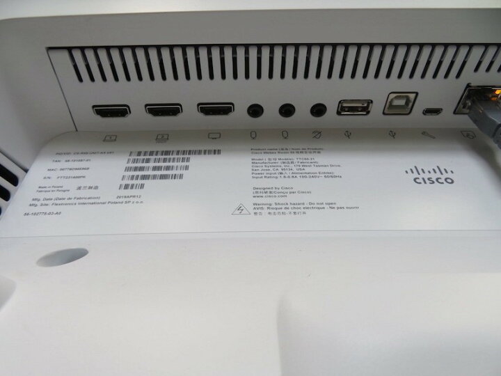 楽天市場】【4拠点同時接続・高画質Web会議に最適】Cisco Webex Room 