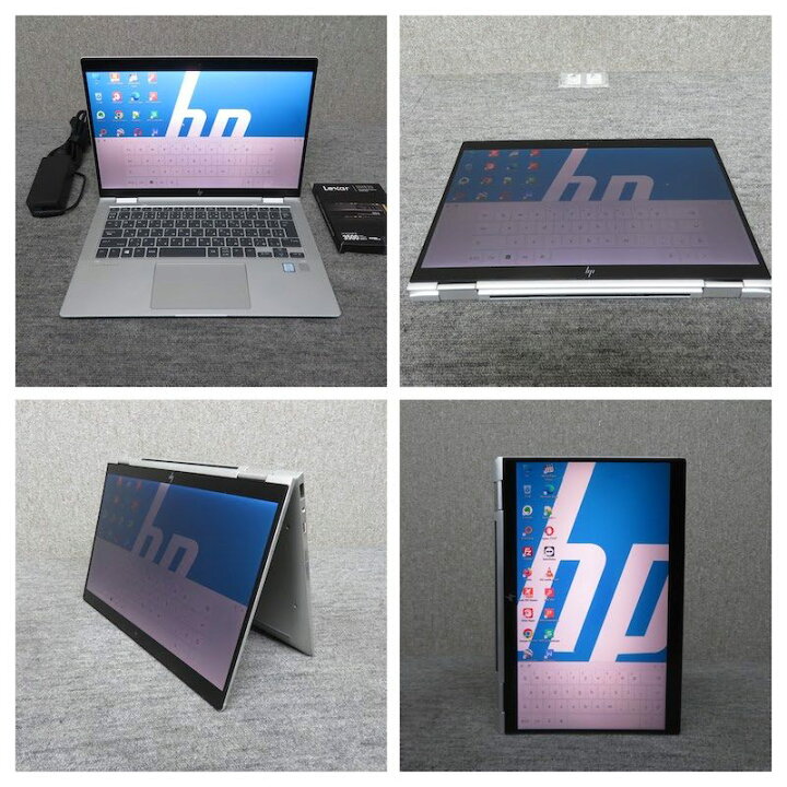 楽天市場】【360°開閉式・2in1タッチパネル・SIM対応】HP EliteBook  