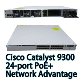 ◆ 良品 Cisco Catalyst 9300 24-port PoE+ Network Advantage