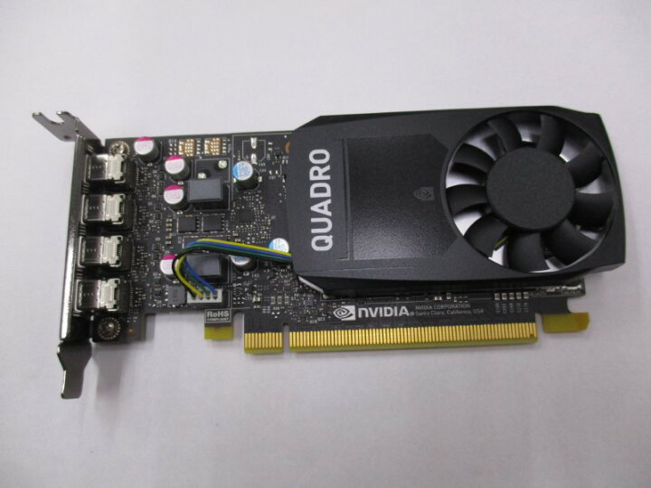 楽天市場】 ◇ 使用少 ◇ NVIDIA Quadro P600 2GB ビデオカード  