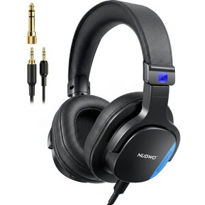 NUBWO HD01 ���j�^�[�w�b�h�z�� �L�� 3.5mm �w�b�h�t�H�� ���O���\6.35mm�W���b�N�t���X�^�W�I���R�[�f�B���O �y����K �M�^�[ �|�b�h�L���X�g �~�L�V���O �d�q�s�A�m DJ �w�b�h�z��