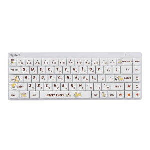 Syntech Chronos 68 �z�� 3 ���[�h�ڑ����[�v�������J�j�J���L�[�{�[�h|2000mAh �o�b�e���[ �����ԋ쓮 PBT �ϖ��ՃL�[�L���b�v �o�b�N���C�g ���������\�r�T�|�[�g �I�t�B�X/�Q�[�~���O�Ή�|��