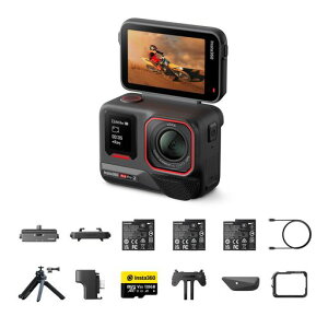 Insta360AcePro2-���C�J�Ƃ̋����J���ɂ��h���d�l��8K�A�N�V�����J�����B1/1.3�C���`�Z���T�[�A�f���A��AI�`�b�v�Ï����\�I�[�f�B�I�A�t���b�v���X�N���[��&AI�ҏW��Vlog��I�[�g�o�C�ȂǂɁc