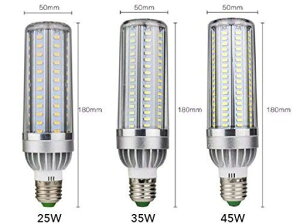 1��54WLED���ⓔ/�R�[���^�d���R�[�����C�g�����P�x6000lm(300W���ⓔ�ւ��)E26����3000K�g�F85-265V�q�ɍH��ŔV��Ɩ�(54W3000K-�g�F)