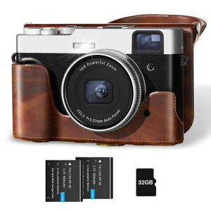 SIXTARY 4K �f�W�J�� �f�W�^���J���� 4800����f �I�[�g�t�H�[�J�X ��U��␳ 16�{�Y�[�� ���@�\ �f�W�J�� ���S�Ҍ��� �y�� �t�@�C���_�[ ���[�h�_�C���� �{�v�J�����o�b�O�t�� 32G�J�[�h�t��