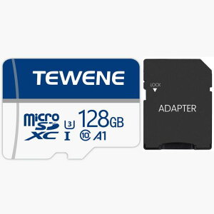 TEWENETF�J�[�h128GB�������[�J�[�h�}�C�N���J�[�h�����\������Class10A1�K�iUHS-IU3�e�ʊg���ϒቷ/�ύ����h����X���]����������