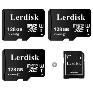 �H�ꉵ��32GBMicroSD�J�[�h3���p�b�N�AU3A1V30�N���X10�A80+MB/s�ǂݎ��A4K�J�����A�Q�[���R���\�[���A�h���[���ACCTV�p-SD�A�_�v�^�[�t��(32GBX3)