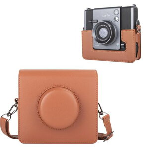 HIYQINFujiWideEVO2-in-1�C���X�^���g�J�����P�[�X�A�|���E���^�����U�[�ی�P�[�XInstaxWideEVOCaemra�ƃv�����^�[�p-���߉\�ȃV�����_�[�X�g���b�v�t��WIDEEVO�L�����[�o�b�O-�u���E��