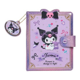 サンリオ(SANRIO) ときめくシール&シール手帳 クロミ 収納 チャーム付き シール台紙 貼って剥がせる スライダー付きケース お手紙風メモ 913952