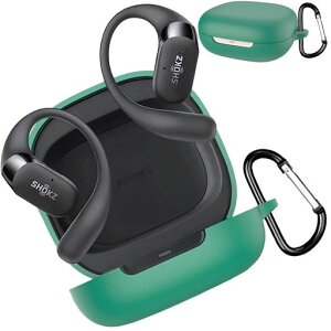 BOOLINN openfit 2 �P�[�X �y�L�[�z���_�[�t���z�Ή� shokz openfit2 �t��V���R�� shokz openfit 2 �J�o�[ ���C�����X�[�d�\ �y�� �L�Y�h�~ �X���� �ϏՌ� �h�� �h�o �����h�~ �_�炩�� openfit2