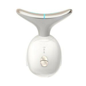Kiboer美顔器1台8役EMS美顔ローラーLED光かっさ電動温熱多機能イオン導入導出光エステ振動エステ三のモード3段階レベル持ち運び便利家庭用美顔器誕生日母の日プレゼントホワイト