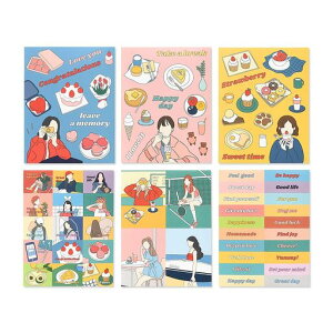 mCN[ou|[Cj[gXebJ[Zcg-FallinnewtroRemovableSticker6ނ̃CXgfUCXebJ[