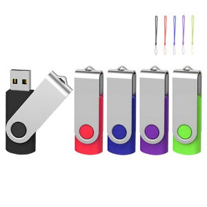 EASTBULLUSB������32GB5�Z�b�g�t���b�V��������USB2.0�t���b�V���h���C�u360°��]��5�F(32GB5�Z�b�g)