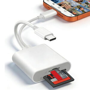 SD�J�[�h���[�_�[�y2in1Type-C&i-PhoneSD/TF�ϊ��A�_�v�^�zsd�J�[�h�^�C�vc���[�_�[type-c�J�[�h���[�_�[USB3.0OTG�@�\2in1SD/TF�J�[�h�ʐ^/�r�f�I/�t�@�C��