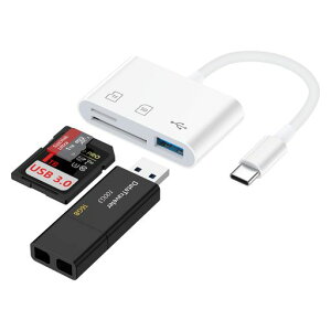 iPhone16SD�J�[�h���[�_�[3in1USB3.0/SD/TF�J�[�h�ϊ��A�_�v�^OTG�@�\5Gbps�����f�[�^�]���ʐ^/�r�f�I�o�����]���������J�[�h���[�_�[�X�}�z�]��usb�ϊ�sd�J�[�h�A�_�v�^�[iPhone