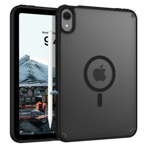 TelasoiPadMini7�P�[�XiPadMini6�P�[�X20218.3�C���`��76����MagSafe�Ή��������o�b�N�J�o�[�ϏՌ��y�ʔ��^�����h�~TPUPC�u���b�N