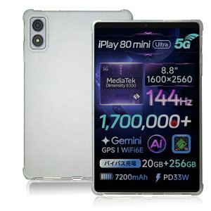 For Alldocube iPlay 80 mini Ultra �P�[�X,8�C���`,TPU�ی�P�[�X �����J�o�[ �^�u���b�g�J�o�[ �yHUKWIMO�z���y�� �S�ʕی� �X�N���b�`�΍� ���^ ���U�[ �ω��� �ϋv�� All-New Alldocube